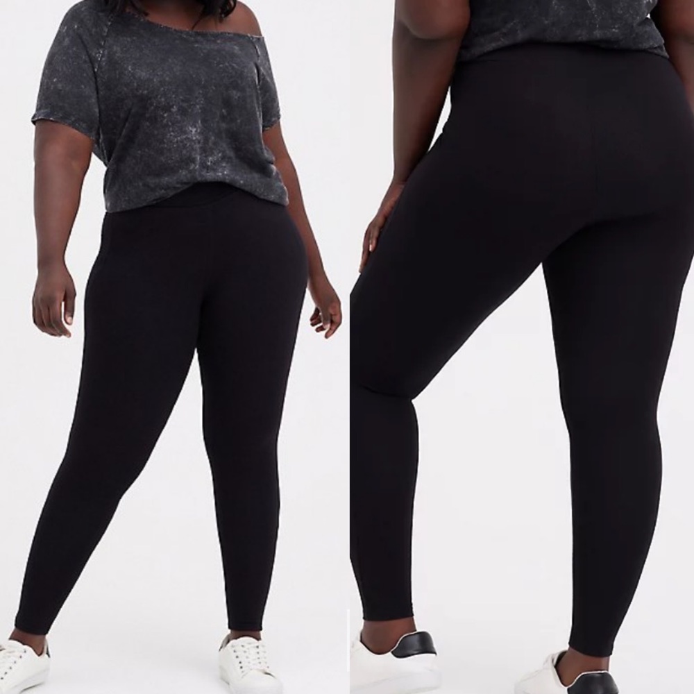 Torrid Black Slim Fix Technology Premium Leggings 0 XL